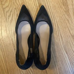 Coach pointed toe mesh pumps 9.5